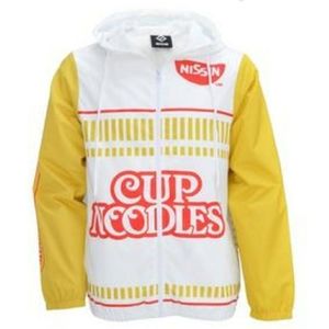 NISSIN Cup Of Noodles windbreaker Jacket  XL